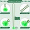 St. Patrick's Day Accessories Green Light up Shamrocks Necklaces St Patrick Day Beads Led Green Shamrock Necklace Irish Metallic for Irish St. Patrick Party Dressing up Costume Supplies